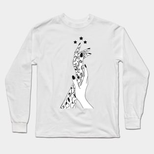 Feyre's Hand tattoo Long Sleeve T-Shirt